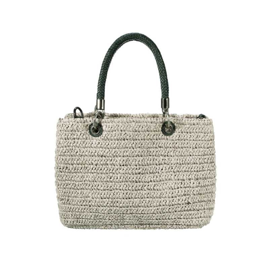 SEABREEZE TOTE RAFFIABAST GREY